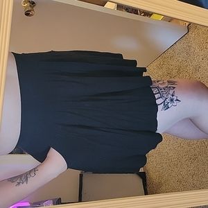 Black Skater Skirt with Pockets!